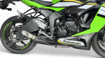 SPEEDPRO MGP-SR1 Slash-Cut Slip-on catback Kawasaki ZX-6R Ninja