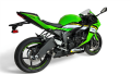 SPEEDPRO MGP-SR1 Slash-Cut Slip-on (decat) Kawasaki ZX-6R Ninja 2019-