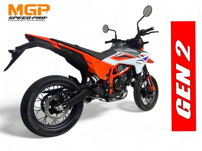 SPEEDPRO MGP S1R Shorty Slash Slip-on KTM 125 SMC-R
