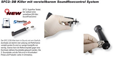 DB Killer, SFC2: Superflow Tested. Der weltweit erste verstellbare DB Killer!